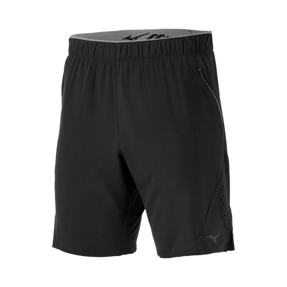 Mizuno Men's Alpha 9" Running Shorts Black (421920-RXY)